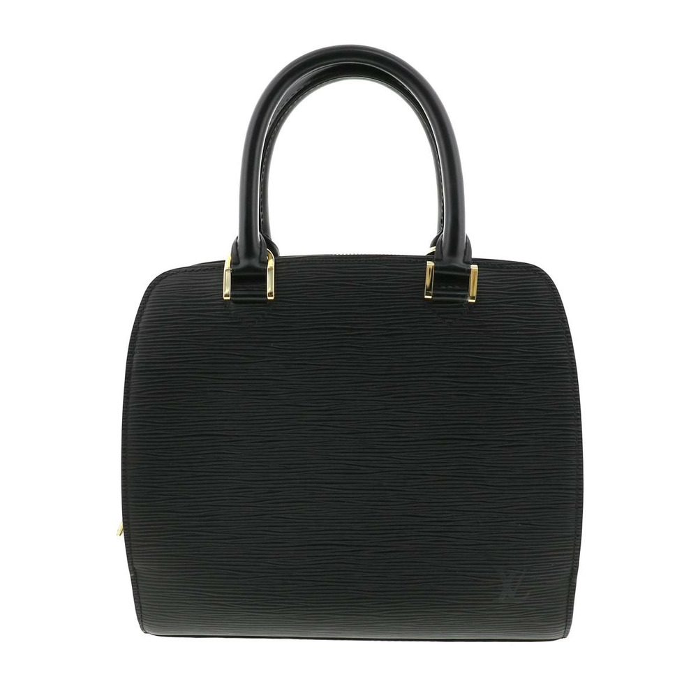 LOUIS VUITTON Pont Neuf Bag Handbag Epi Leather Noir Black
